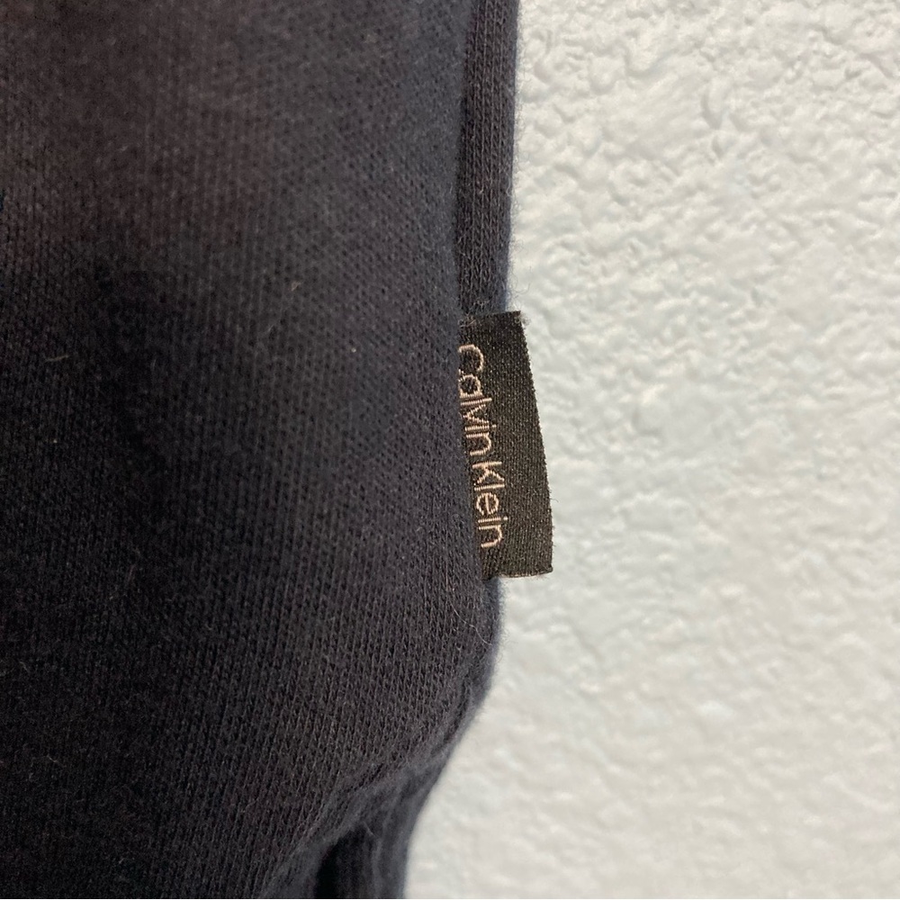 Calvin Klein Liquid Touch Polo - Medium - Navy Blue - Picture 6 of 8